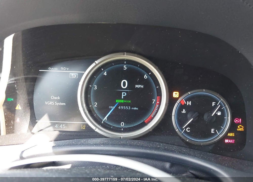 2018 LEXUS GS 350 VIN: JTHBZ1BL1JA016293