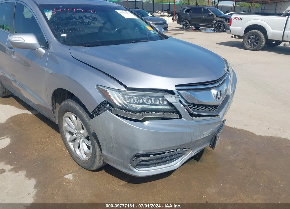 2016 ACURA RDX TECHNOLOGY   WATCH PLUS PACKAGES/TECHNOLOGY PACKAGE VIN: 5J8TB3H55GL009859