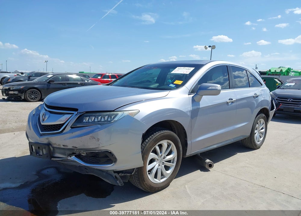 2016 ACURA RDX TECHNOLOGY   WATCH PLUS PACKAGES/TECHNOLOGY PACKAGE VIN: 5J8TB3H55GL009859