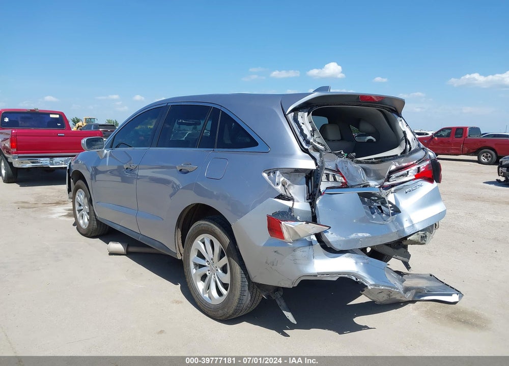 2016 ACURA RDX TECHNOLOGY   WATCH PLUS PACKAGES/TECHNOLOGY PACKAGE VIN: 5J8TB3H55GL009859