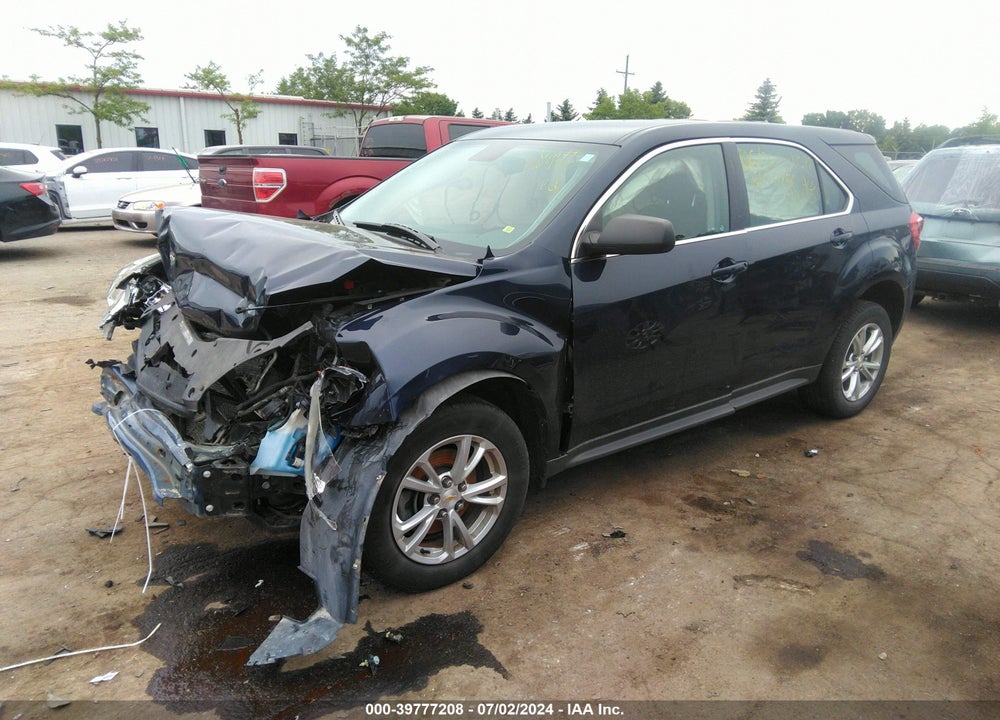 2017 CHEVROLET EQUINOX LS VIN: 2GNFLEEK8H6289583