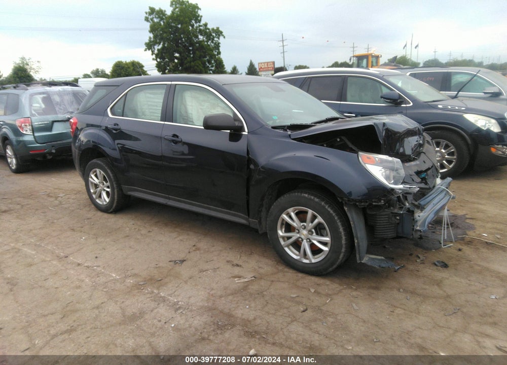 2017 CHEVROLET EQUINOX LS VIN: 2GNFLEEK8H6289583