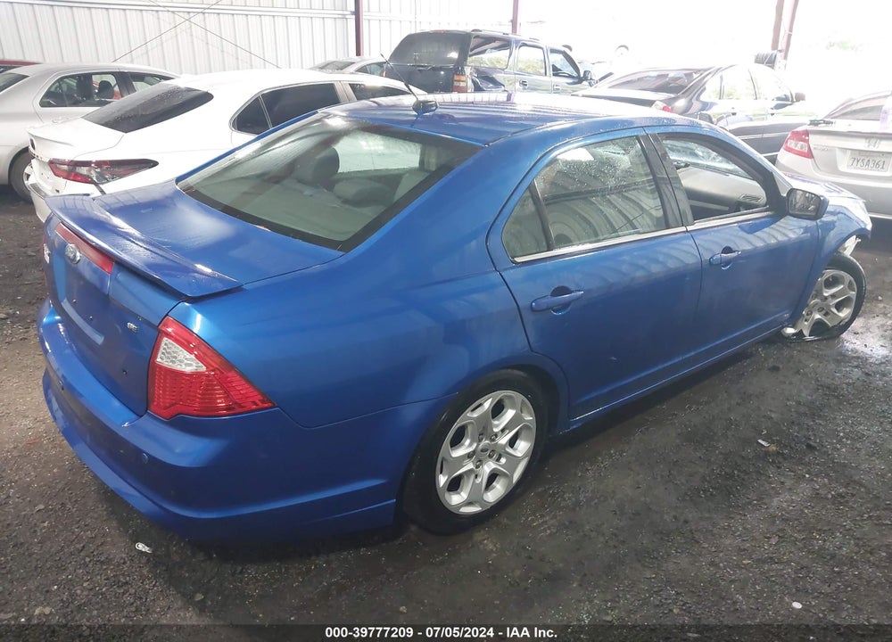 2011 FORD FUSION SE VIN: 3FAHP0HA1BR241053