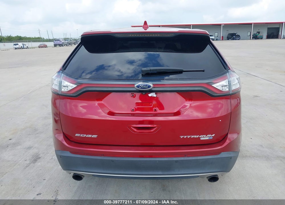 2016 FORD EDGE TITANIUM VIN: 2FMPK4K9XGBB23210