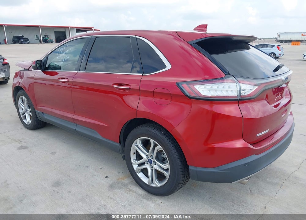 2016 FORD EDGE TITANIUM VIN: 2FMPK4K9XGBB23210