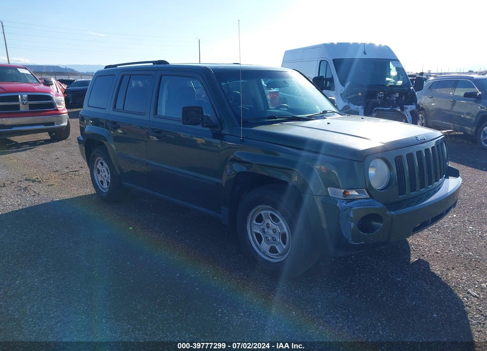 2009 JEEP PATRIOT SPORT VIN: 1J4FF28B79D205695