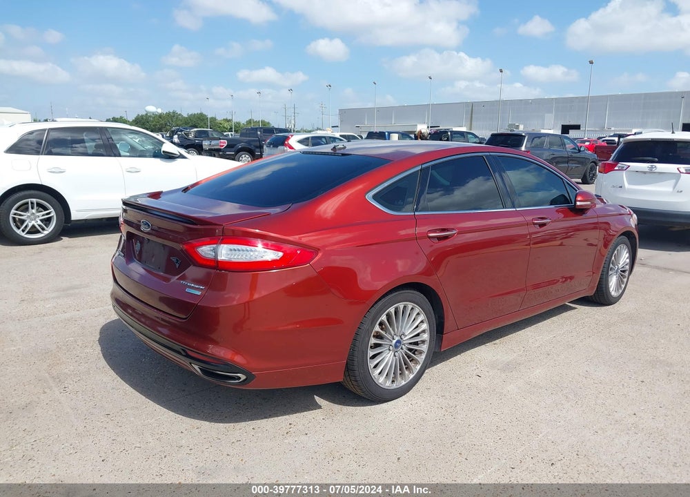 2014 FORD FUSION TITANIUM VIN: 3FA6P0K98ER262346