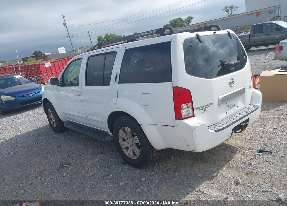 2006 NISSAN PATHFINDER LE VIN: 5N1AR18U46C646913