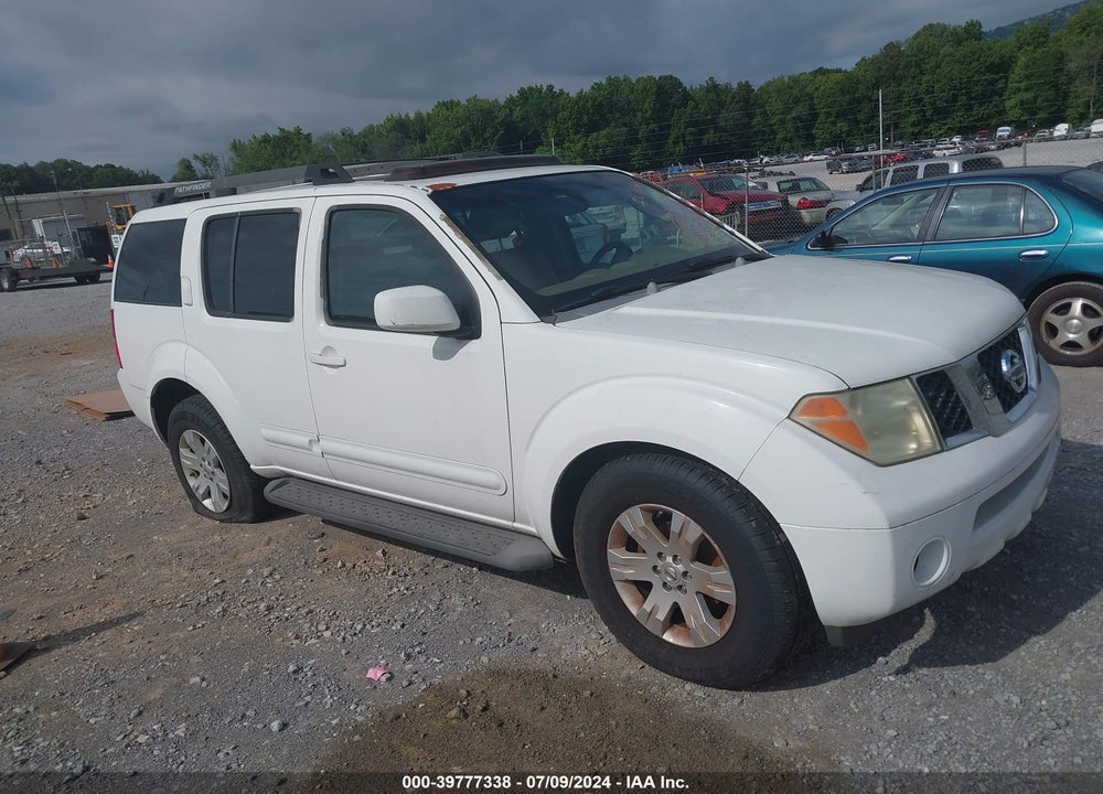 2006 NISSAN PATHFINDER LE VIN: 5N1AR18U46C646913