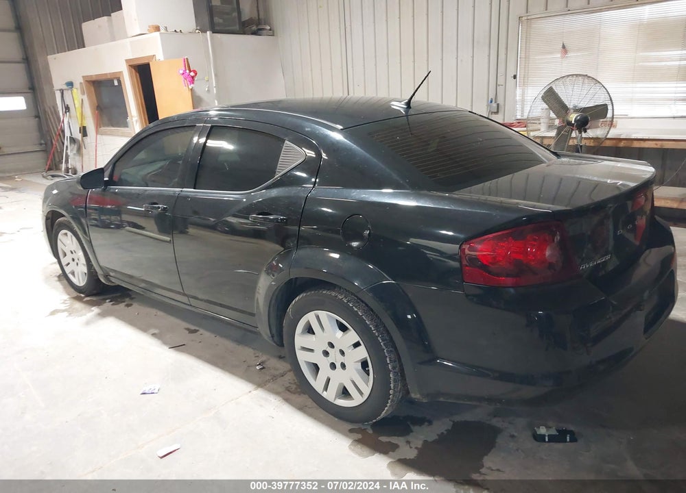 2014 DODGE AVENGER SE VIN: 1C3CDZAB9EN138835