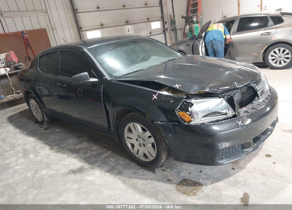 2014 DODGE AVENGER SE VIN: 1C3CDZAB9EN138835