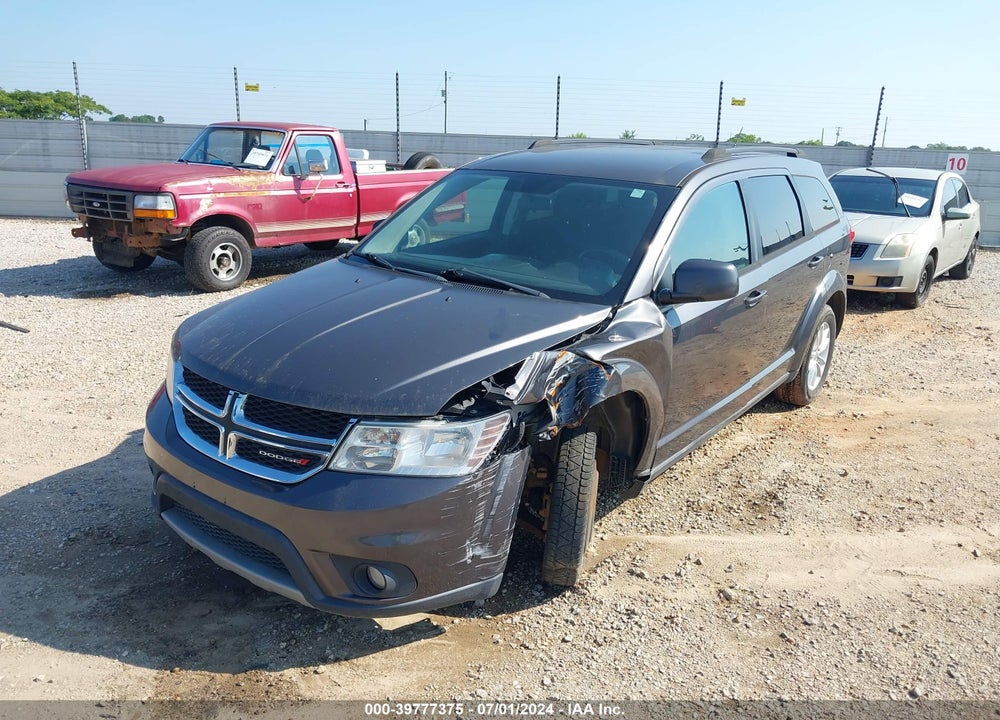 2015 DODGE JOURNEY SXT VIN: 3C4PDCBG9FT674075