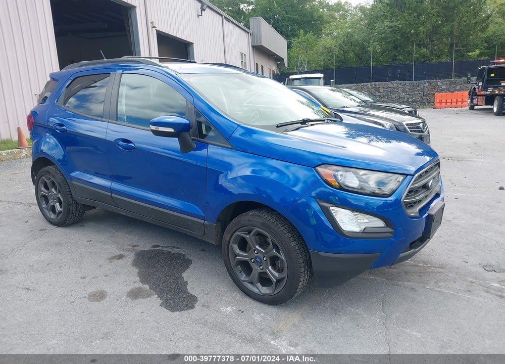 2018 FORD ECOSPORT SES VIN: MAJ6P1CL2JC205407