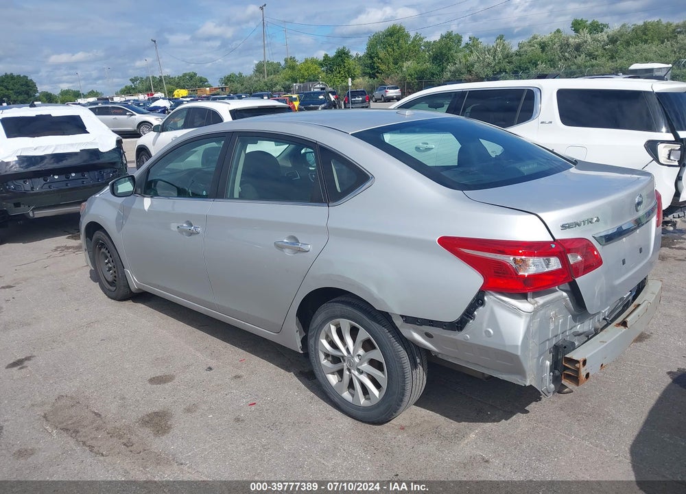 2018 NISSAN SENTRA SV VIN: 3N1AB7AP3JL646644