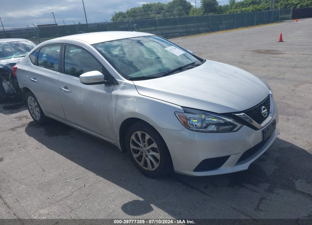 2018 NISSAN SENTRA SV VIN: 3N1AB7AP3JL646644