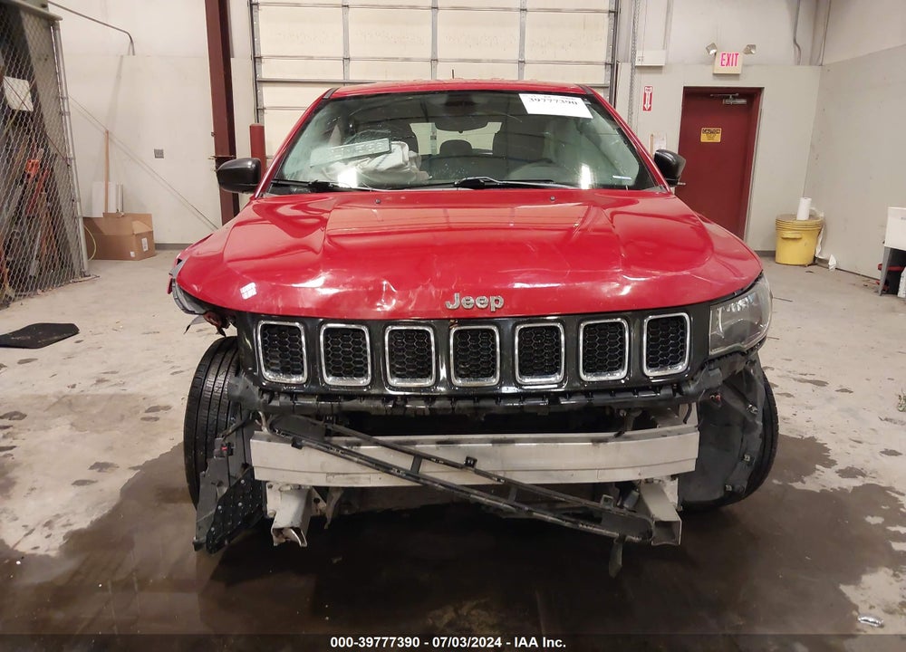 2018 JEEP COMPASS SPORT 4X4 VIN: 3C4NJDAB1JT399628