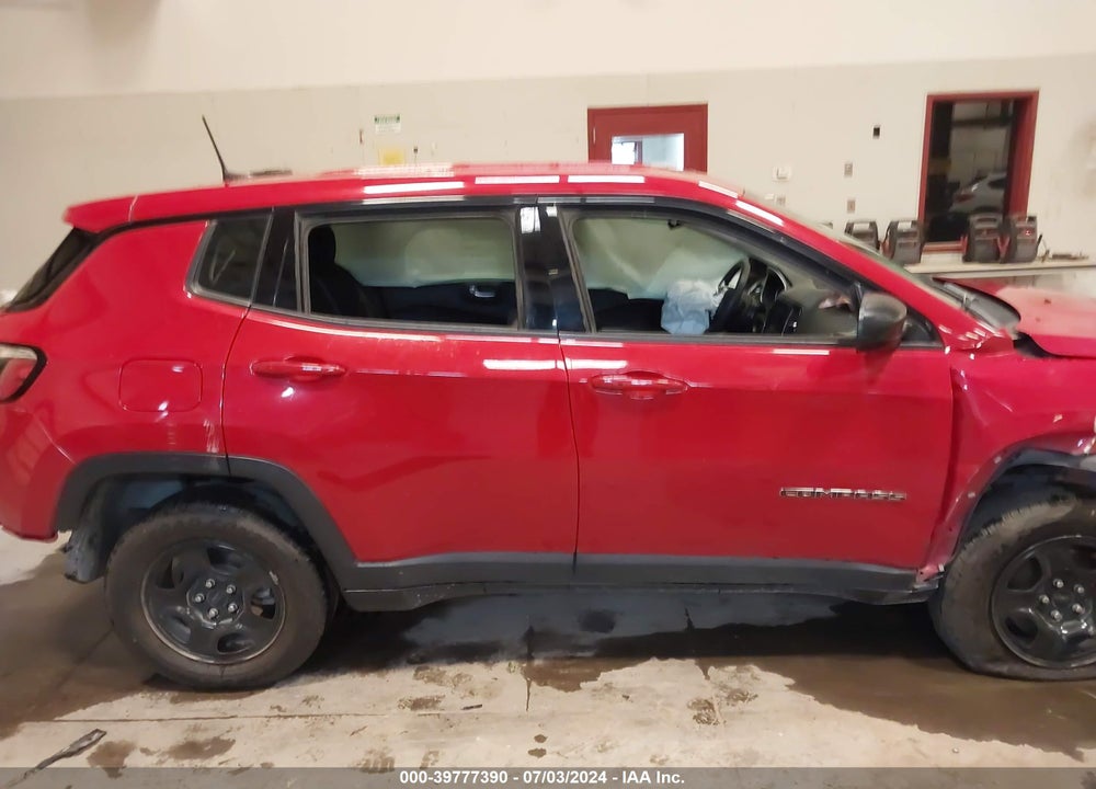 2018 JEEP COMPASS SPORT 4X4 VIN: 3C4NJDAB1JT399628