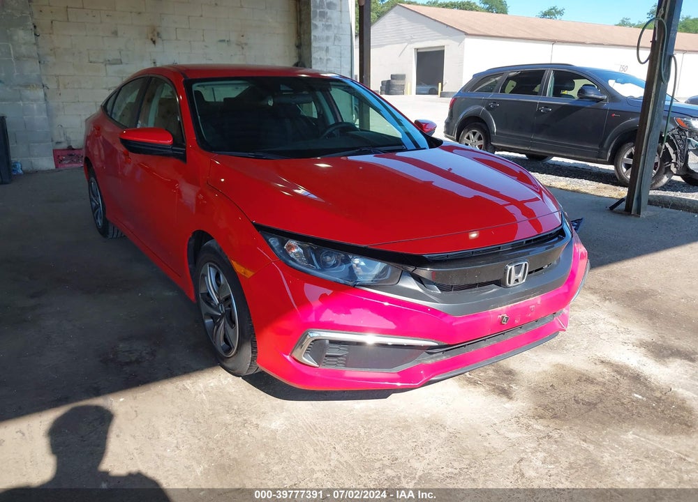 2019 HONDA CIVIC LX VIN: 2HGFC2F61KH567598
