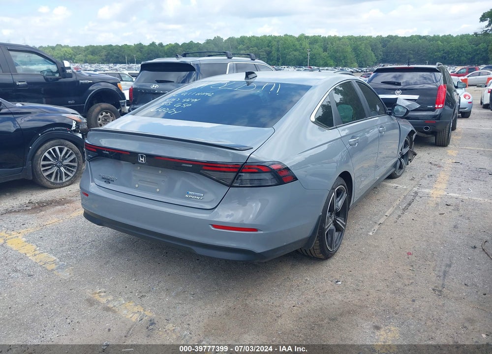 2023 HONDA ACCORD HYBRID SPORT VIN: 1HGCY2F5XPA014644