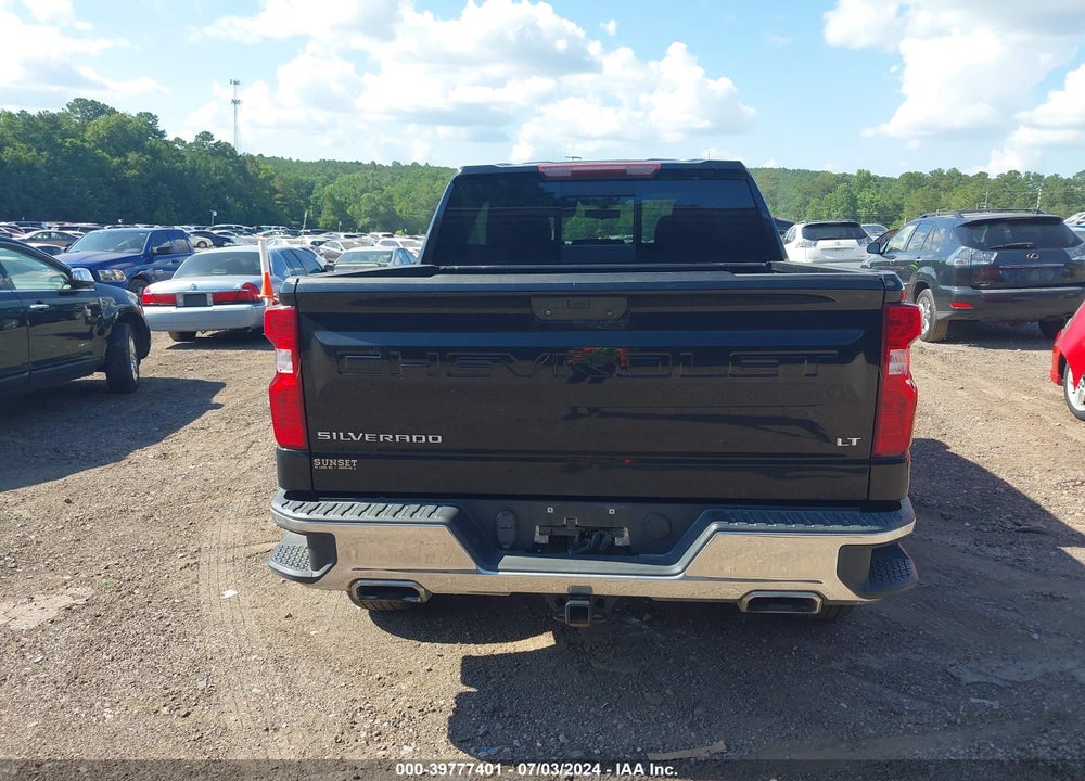 2020 CHEVROLET SILVERADO 1500 4WD SHORT BED LT VIN: 3GCUYDED8LG216790