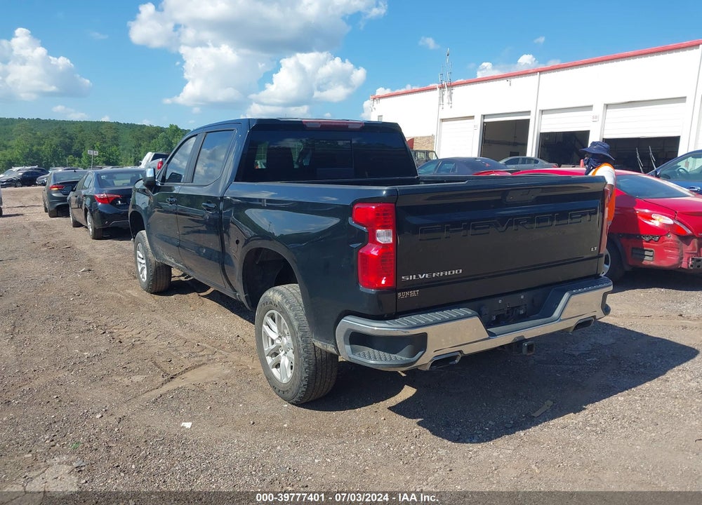 2020 CHEVROLET SILVERADO 1500 4WD SHORT BED LT VIN: 3GCUYDED8LG216790