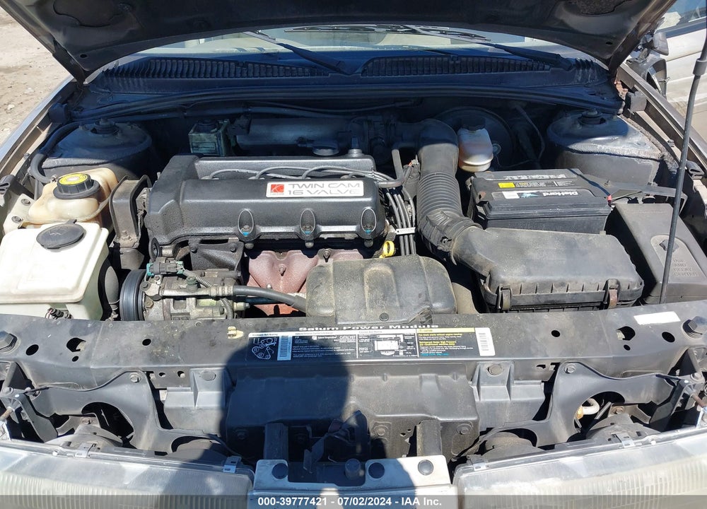 1997 SATURN SL SL2 VIN: 1G8ZK5276VZ345653