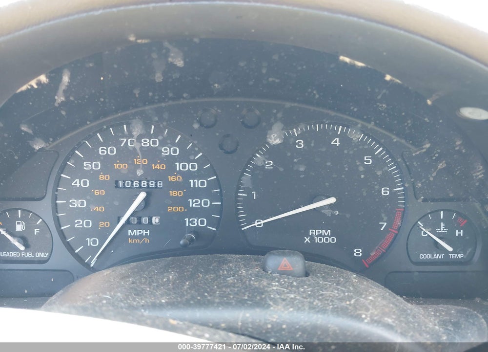 1997 SATURN SL SL2 VIN: 1G8ZK5276VZ345653