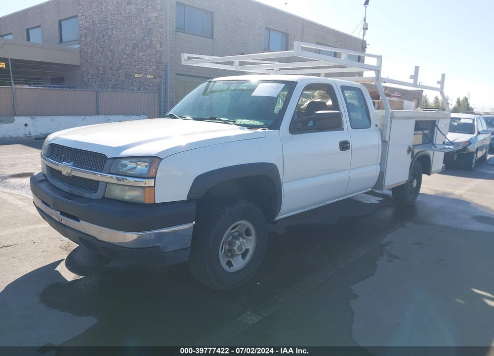 2004 CHEVROLET SILVERADO 2500HD WORK TRUCK VIN: 1GBHC29U74E178268