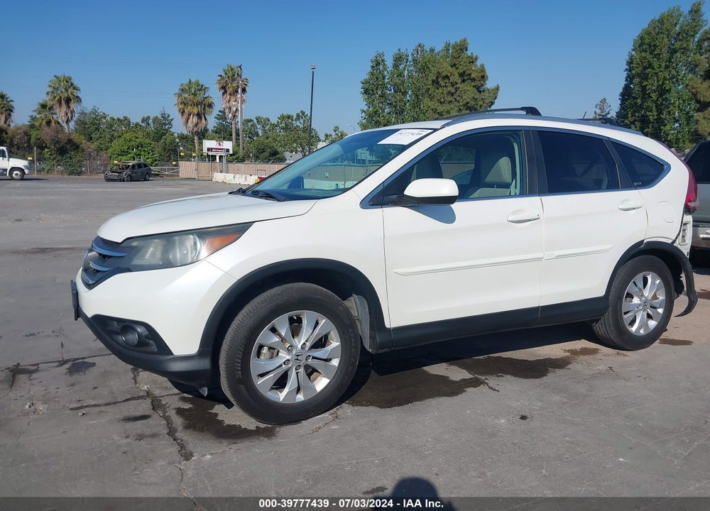 2012 HONDA CR-V EX-L VIN: 5J6RM4H72CL069838