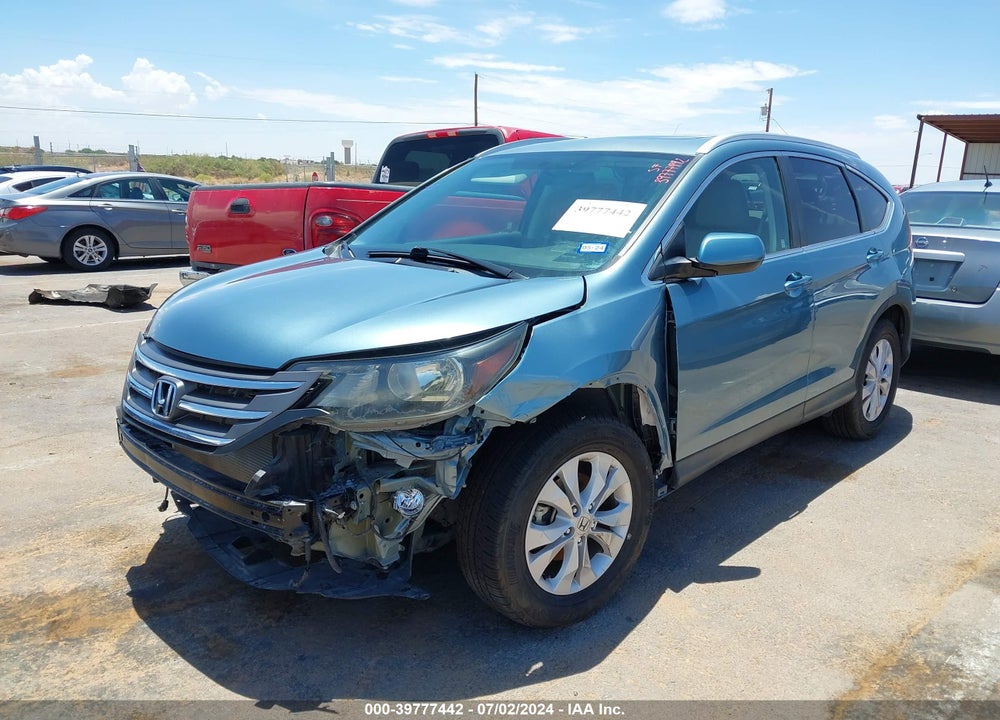 2014 HONDA CR-V EX-L VIN: 2HKRM4H77EH672216