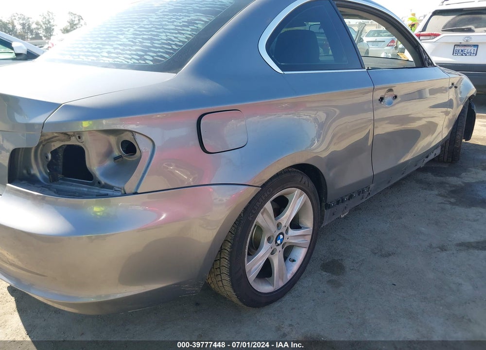 2012 BMW 128I VIN: WBAUP9C53CVL91013