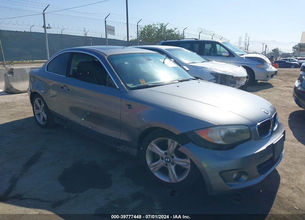 2012 BMW 128I VIN: WBAUP9C53CVL91013