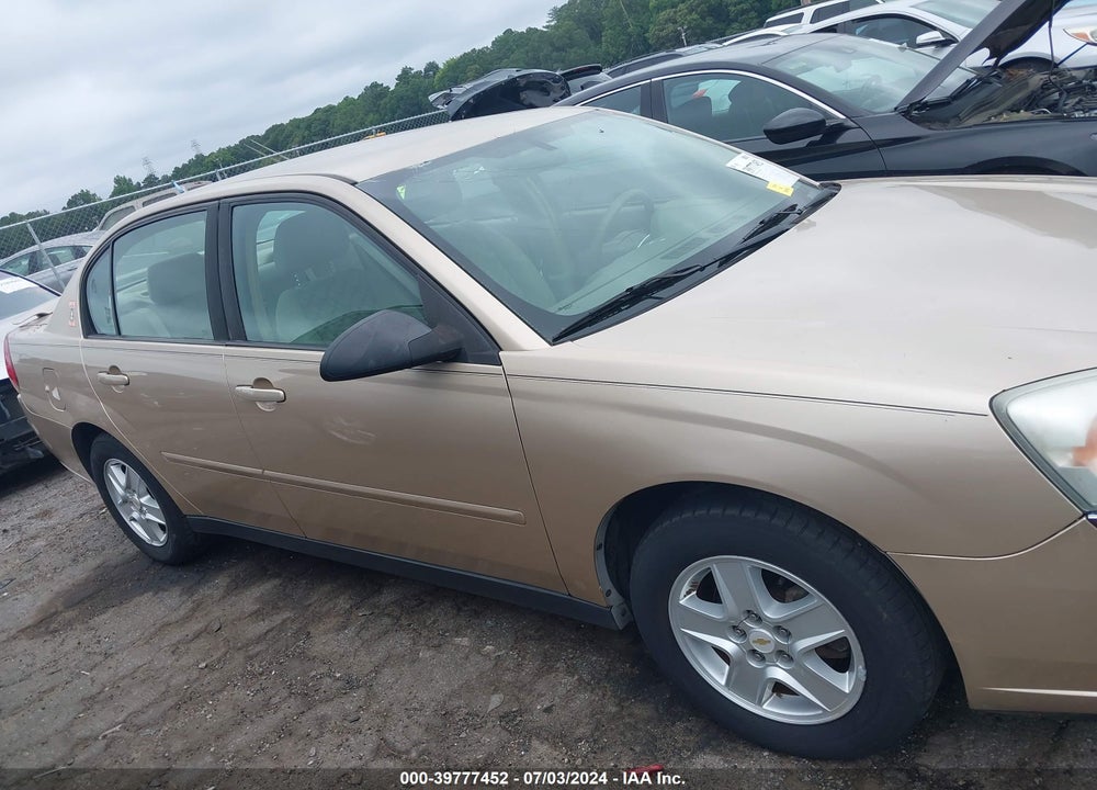 2005 CHEVROLET MALIBU LS VIN: 1G1ZT54875F201208