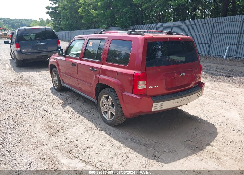 2007 JEEP PATRIOT LIMITED VIN: 1J8FF48W57D413651