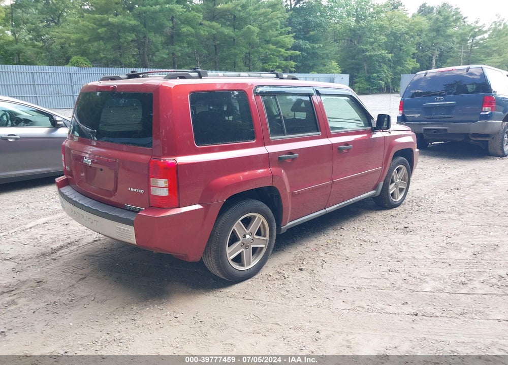 2007 JEEP PATRIOT LIMITED VIN: 1J8FF48W57D413651