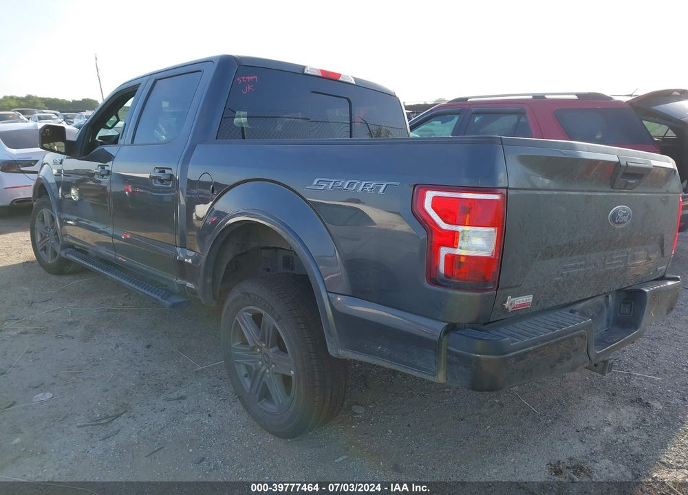 2020 FORD F-150 XLT VIN: 1FTEW1C44LKD08449