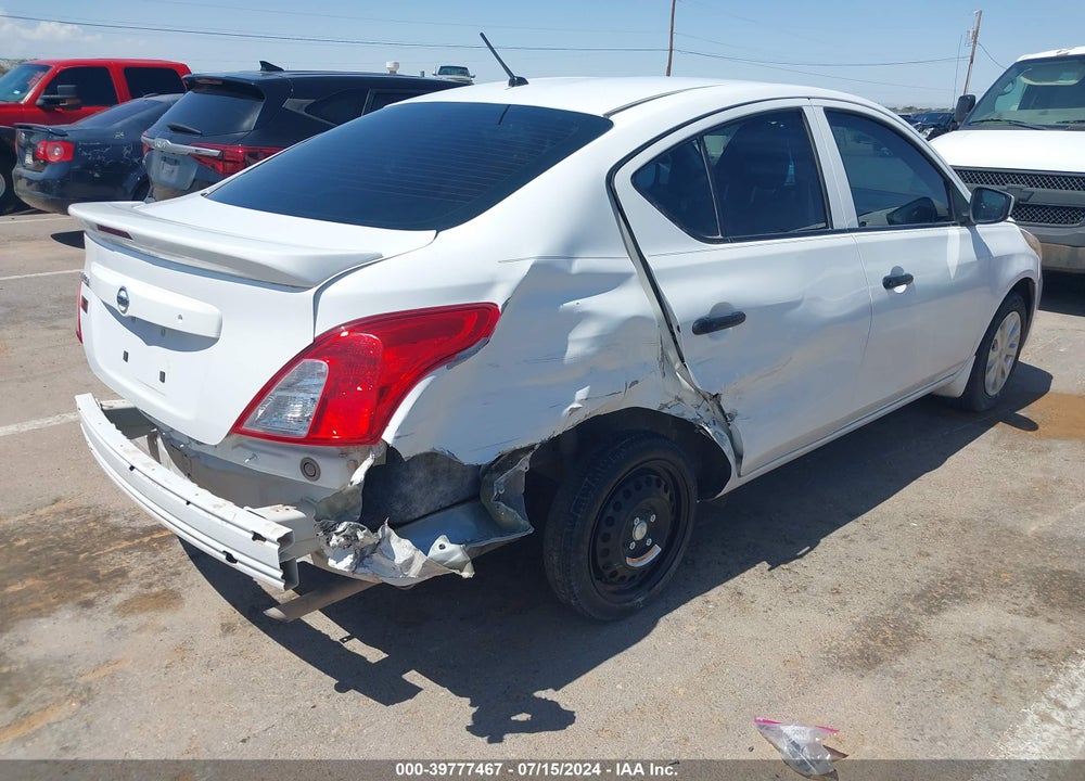 2018 NISSAN VERSA 1.6 S+ VIN: 3N1CN7AP9JL814013