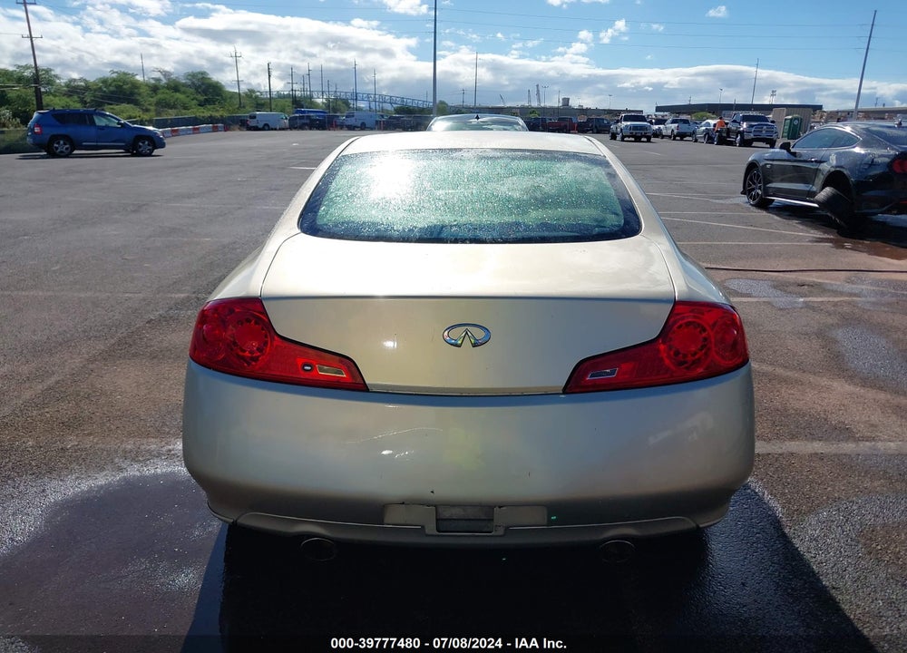 2006 INFINITI G35 VIN: JNKCV54EX6M711254