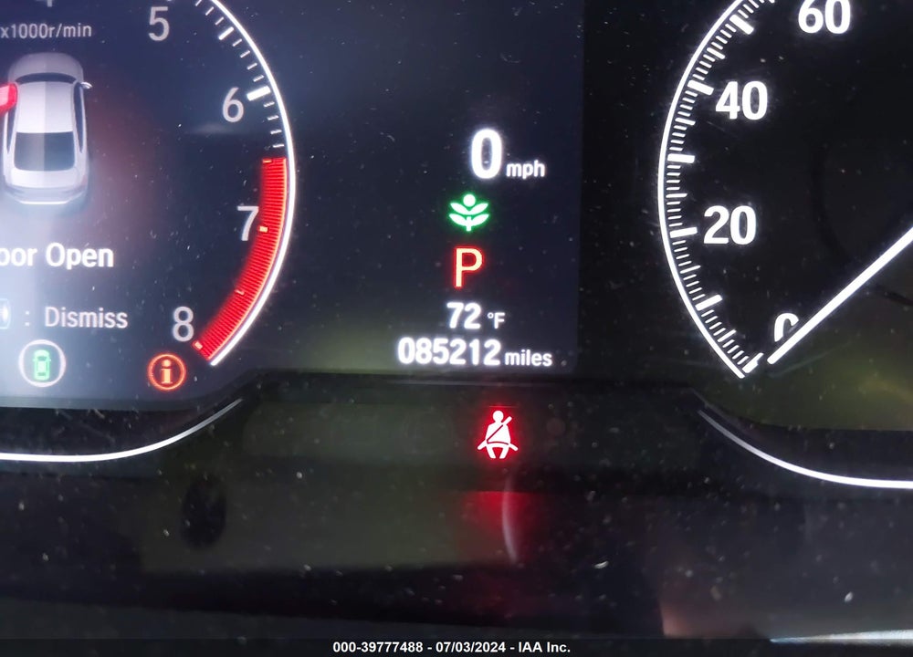 2021 HONDA ACCORD SPORT VIN: 1HGCV1F32MA105744