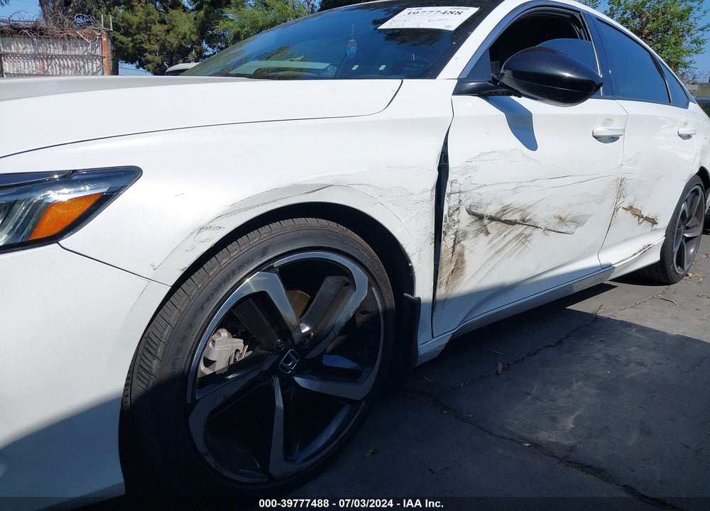 2021 HONDA ACCORD SPORT VIN: 1HGCV1F32MA105744
