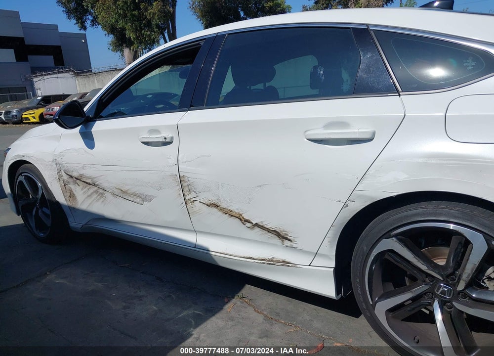 2021 HONDA ACCORD SPORT VIN: 1HGCV1F32MA105744