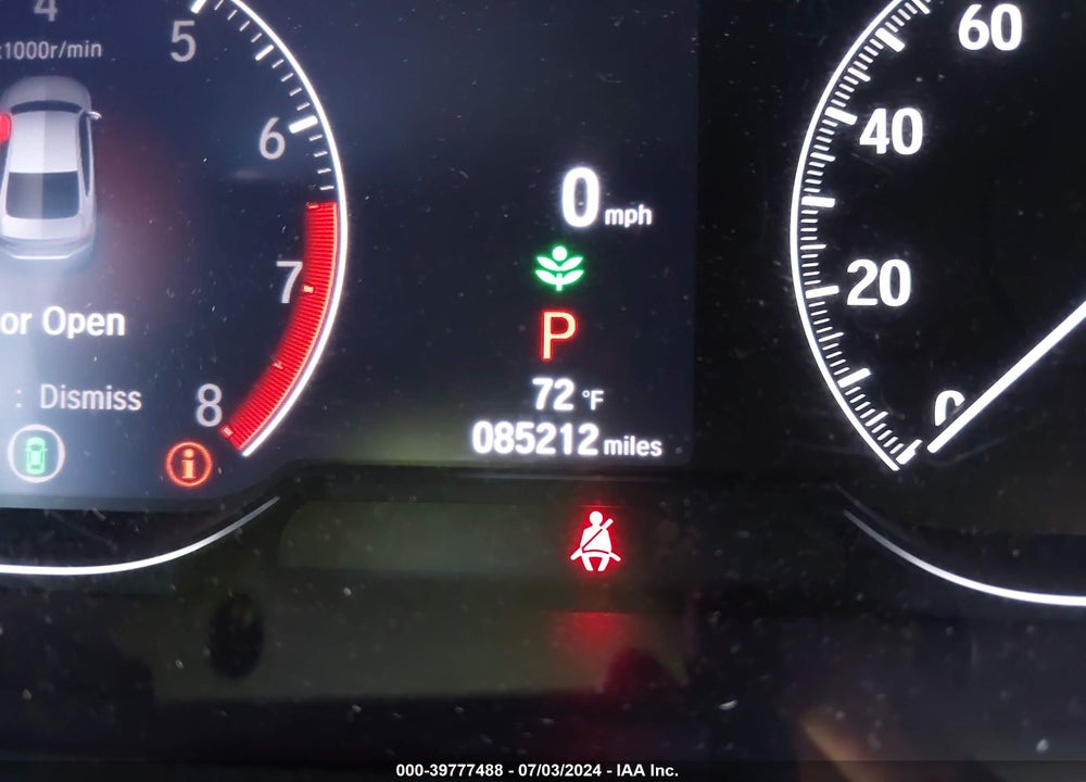 2021 HONDA ACCORD SPORT VIN: 1HGCV1F32MA105744