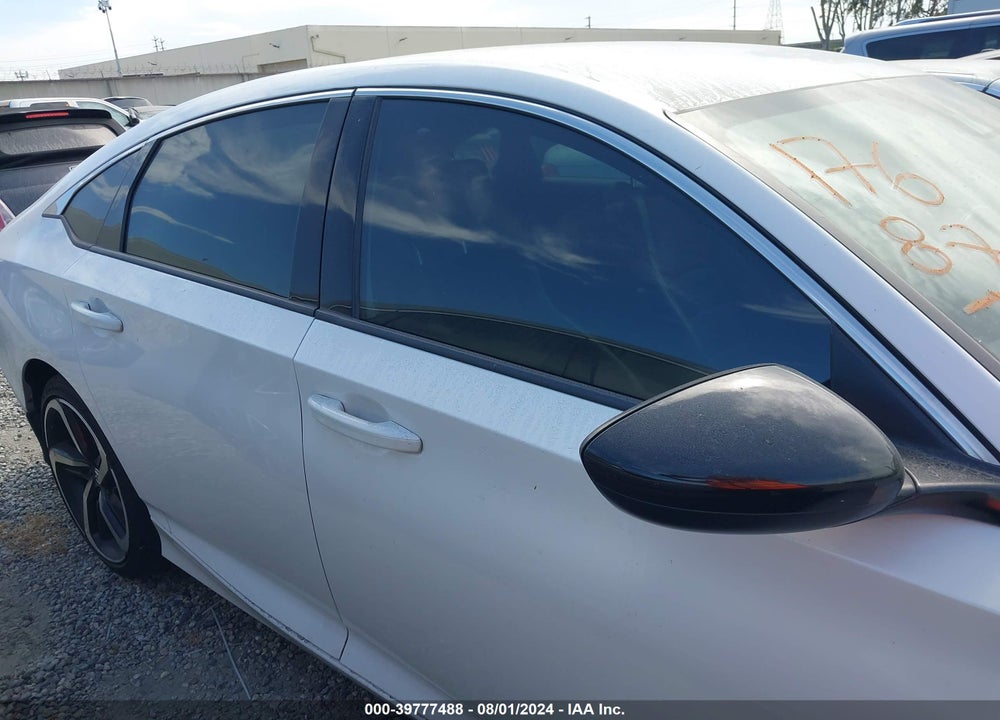2021 HONDA ACCORD SPORT VIN: 1HGCV1F32MA105744