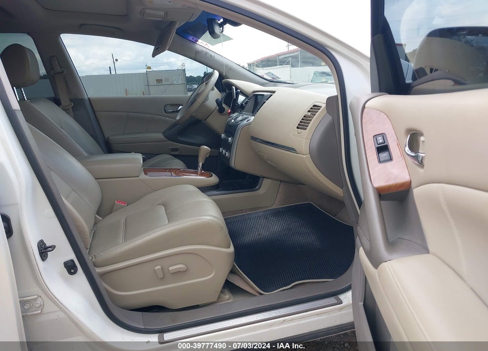 2012 NISSAN MURANO LE VIN: JN8AZ1MU7CW109154