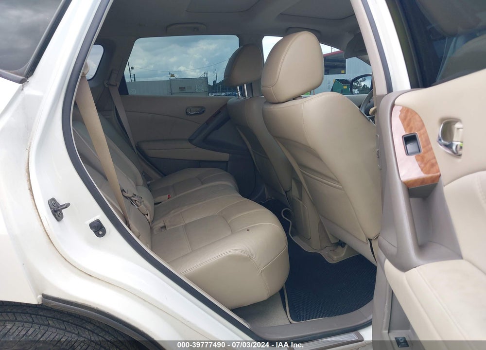 2012 NISSAN MURANO LE VIN: JN8AZ1MU7CW109154
