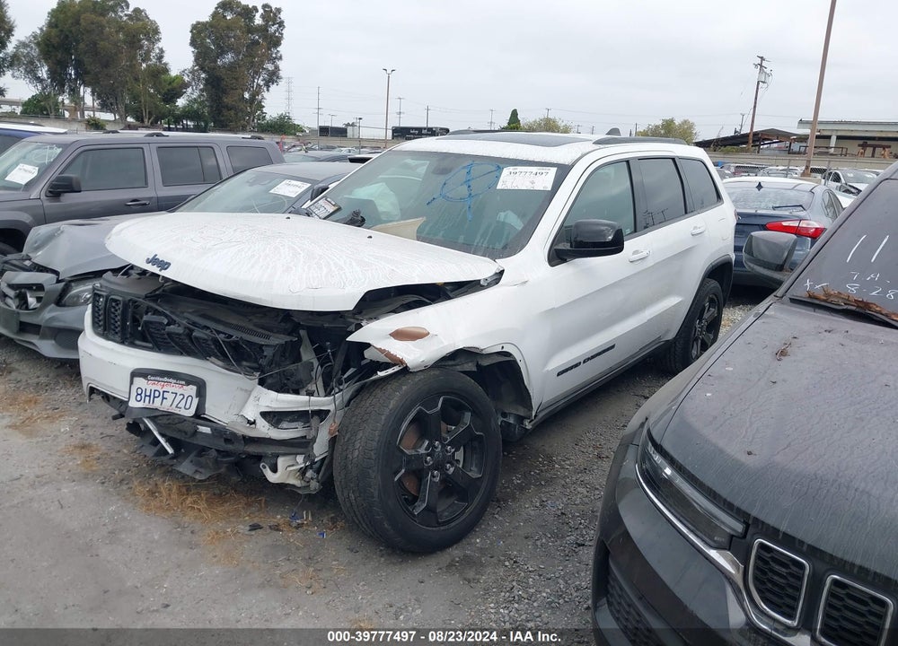 2019 JEEP GRAND CHEROKEE UPLAND 4X4 VIN: 1C4RJFAG2KC593901