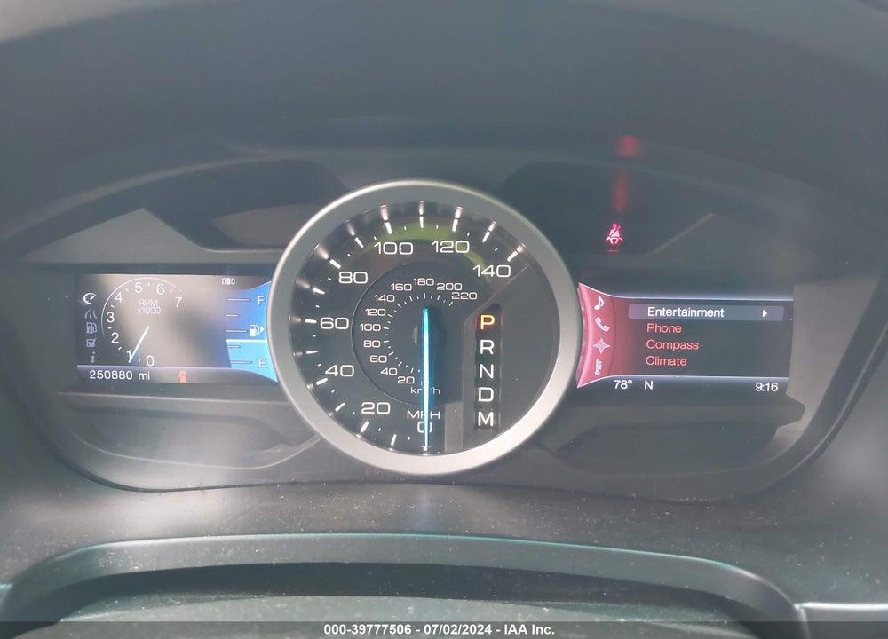 2013 FORD EXPLORER LIMITED VIN: 1FM5K7F89DGA34517