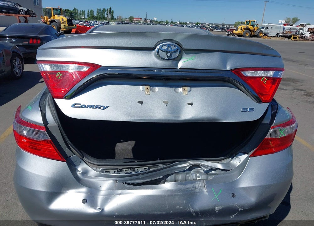 2016 TOYOTA CAMRY SE VIN: 4T1BF1FK7GU582005