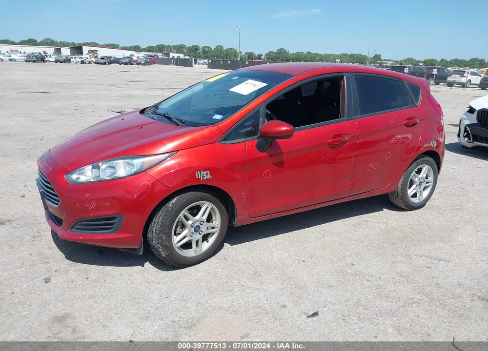 2018 FORD FIESTA VIN: 3FADP4EJ5JM144007