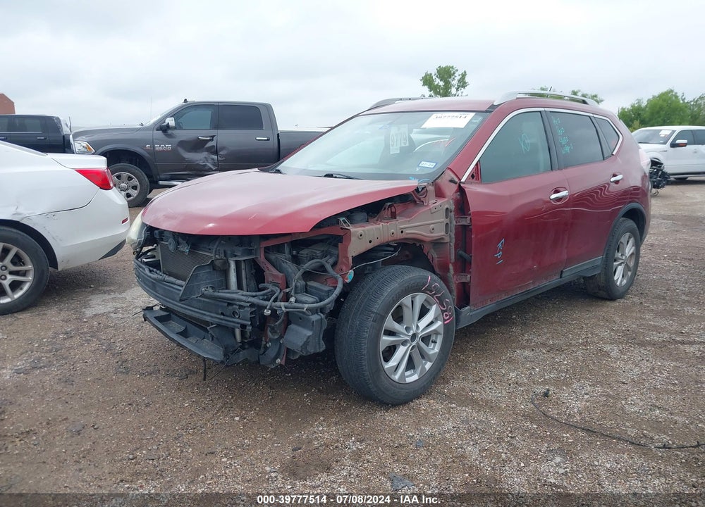 2015 NISSAN ROGUE SV VIN: 5N1AT2MTXFC849115